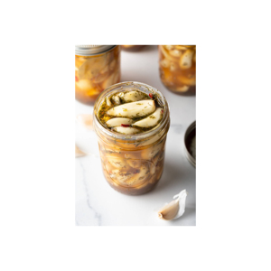 Combo de súper alimentos dulces y salados, ajo en escabeche nutritivo con infusión de miel, un delicioso brebaje para encurtidos - Product Image 5