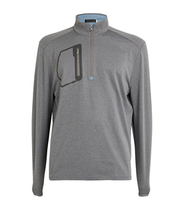 Sudadera de cuello alto con media cremallera para hombre y mujer, forro polar, jersey deportivo para entrenamiento - Product Image 1