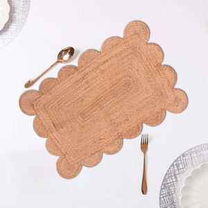 Nappe élégante vintage 100 % coton faite à la main, imprimée au bloc, motif floral, lavable, absorbante, pour usage extérieur - Product Image 1