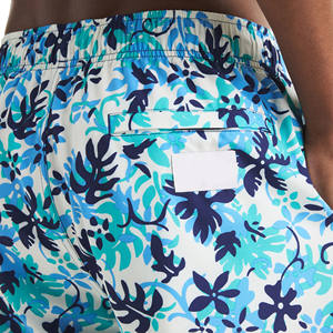 Short de plage d'été décontracté de haute qualité pour hommes imperméable à l'eau double couche maille taille élastique respirant séchage rapide poches solides - Product Image 3