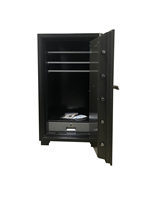 Coffre-fort YUNOS YNS-120C avec design écologique, durable, étanche et antirouille, finition thermolaquée, protégé par mot de passe, haute sécurité