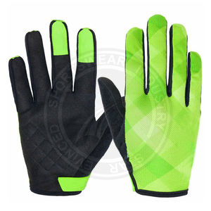 Gants de cyclisme d'hiver pour sports de plein air, antidérapants, chauds, imperméables, respirants, en cuir de haute qualité, compatibles avec les écrans tactiles, pour moto et vélo - Product Image 1