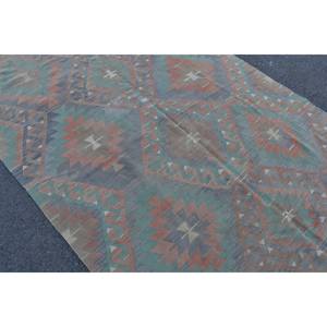 Traditionnel Brun Vert 5.7 X 11.4ft Grande Surface Tapis Turc Motif Abstrait Rectangulaire PP Matériel pour Salon Couloir Chambre - Product Image 5