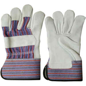 Meilleure vente de gants de travail canadiens respirants Gants de sécurité en cuir de qualité supérieure pour un usage quotidien - Product Image 1