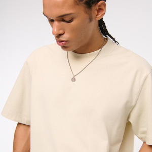 เสื้อยืดบ็อกซี่คอตตอน100% สำหรับผู้ชายเสื้อครอปไซส์ใหญ่พิเศษออกแบบแบรนด์ได้เอง - Product Image 4