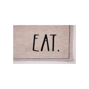 Lifestyle Dining 100% Coton Brodé Lavande 14x20 140 GSM Léger Éthique Fait GOTS Certifié Tapis De Table En Gros - Product Image 3