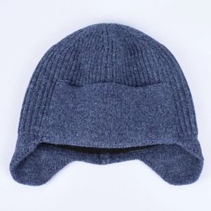 Unisex Two-Tone Winter Beanie Cap New Fashion Warm Knitted <b>Hats</b> with Fur Lining <b>for</b> Men and <b>Women</b> Casual Style <b>for</b> <b>Beach</b> Wear - Product Image 3