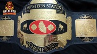 Cinturón de Campeonato de Lucha Libre NWA Western States Heavyweight, Forro de Cuero PU de Alta Calidad, Talla Adulto, Aleación de Zinc de 2mm y 4mm