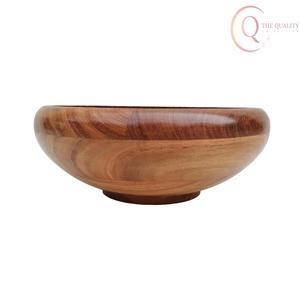 Tazón Grande de Madera Personalizado para Servir Dátiles con Diseño Clásico Hecho a Mano para Fiestas y Cenas Informales Durante el Ramadán - Product Image 6