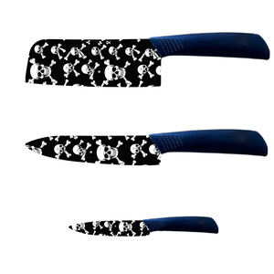 Juego de Cuchillos de Chef de 7 Piezas, Precio de Fábrica, Mango de Plástico, para Regalo de Navidad 2026 - Product Image 1