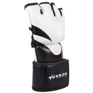 Gants d'entraînement et de combat MMA en cuir PU antidérapants, ajustement confortable, absorption des chocs pour la pratique des arts martiaux - Product Image 6