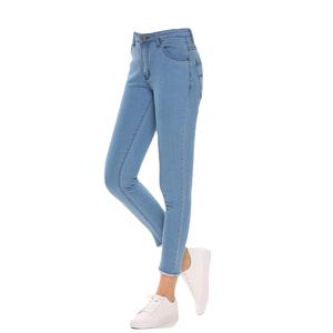 Dernière mode pour femmes Denim Jeans Pantalon classique lavé en gros OEM Meilleure vente à bas prix Design personnalisé de haute qualité - Product Image 1