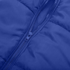 Chaleco acolchado con cierre de cremallera sin mangas de utilidad Ecuestre para mujer, cálido, transpirable, de talla grande, con relleno de algodón, carcasa de nailon - Product Image 4