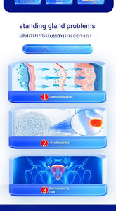 Parches <span class=keywords><strong>para</strong></span> la Próstata XiuKai BCJB-19, No Tejidos, 10x10cm, Certificación CE, <span class=keywords><strong>para</strong></span> Incontinencia Urinaria Frecuente, Urgencia, Alivio del Malestar, Glándula <span class=keywords><strong>Agrandada</strong></span> - Product Image 3