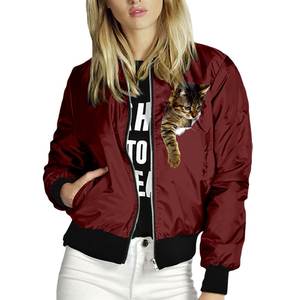 New Fashion Hip Hop Full Custom Print Satin Bomber <b>Jacket</b> Breathable Sheep Skin <b>Leather</b> <b>Long</b> Designer Wholesale Sublimation J - Product Image 5