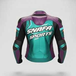 Chaqueta de Motociclista Hecha en Fábrica, 100% Cuero Genuino, Chaqueta de Motociclista de Cuero de Alta Calidad, Precio al por Mayor - Product Image 2