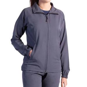 Survêtement d'entraînement deux pièces pour femmes au prix de gros Veste zippée en tissu polyester de haute qualité pour femmes Pantalon de jogging pour femmes - Product Image 6
