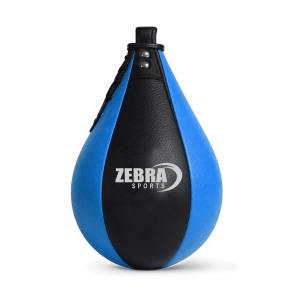 Ballon de vitesse de boxe professionnel en cuir sur pied, sac de frappe lourd, portable et durable pour entraînement intérieur/extérieur - Product Image 1