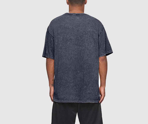 Camisetas de Punto de Algodón 100% de Alta Calidad al por Mayor, Impresión por Transferencia de Calor Personalizada, Impresas, Gruesas, Tallas Grandes, Diseño Gráfico Personalizado - Product Image 3