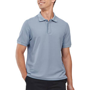 Chemises polo pour hommes en coton 100% de haute qualité, impression personnalisée, broderie, logo OEM, uni, vierge, vente chaude, chemises polo personnalisées - Product Image 1