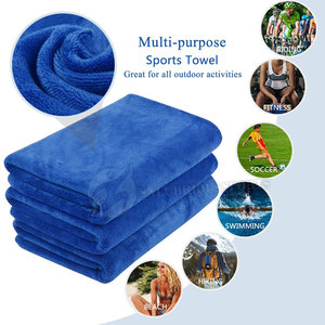 Toalla de gimnasio con diseño de logotipo personalizado Toalla deportiva de algodón puro 100% de alta calidad para hombres Technics de punto - Product Image 2