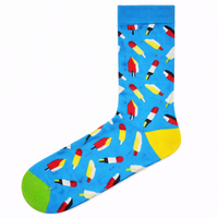 Chaussettes en coton turc de qualité supérieure, respirantes, fantaisie, pour hommes et femmes, motifs colorés, chaussettes décontractées, vente en gros, export direct d'usine
