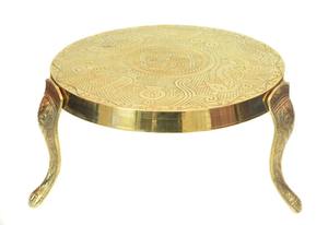 Best Selling Brass <b>Side</b> <b>Table</b> with Hammered Finish Unique Accent for Modern Living Spaces Available at Best Export Price - Product Image 2