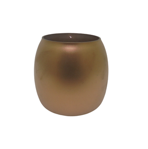 Soporte votivo de cristal decorativo de diseño único, tarro de vela con acabado púrpura antiguo para sala de estar, hecho a mano, personalizado - Product Image 2