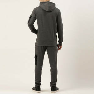 OEM/ODM Servicio Bajo MOQ Conjunto de chándal para hombre Manga completa Peso pesado Precio bajo Suministro directo de fábrica Conjunto de chándal para hombre - Product Image 3