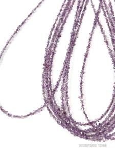 Cuentas de Cuarzo Herkimer con Recubrimiento de Rodolita Rosa Natural de Calidad AAA, Tamaño 2-3 mm - Product Image 4