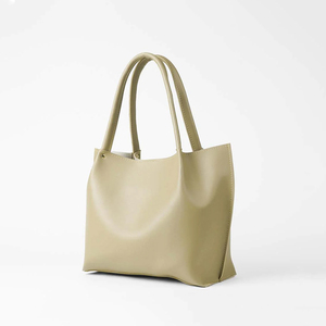 Élégant en cuir femme épaule maman sacs à main grande capacité Durable Vintage décontracté Shopping sortie en cuir fourre-tout sac à main pour fille - Product Image 2