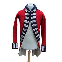 Veste à double boutonnage de style uniforme de gouverneur du Congo, de la préfecture à l'Afrique équatoriale française, avec insignes