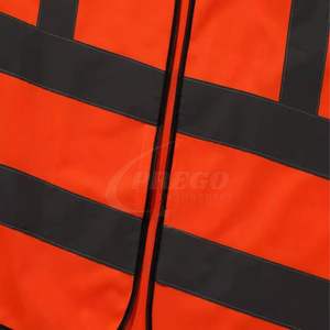 Gilet de sécurité réfléchissant uni de haute qualité, nouveau design, gilet de sécurité réfléchissant pour la construction, en vente, fabriqué au Pakistan - Product Image 3