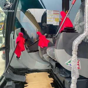 Excavatrice d'occasion Kobelco SK75, 7,5 tonnes, godet de 0,4 m³, marque japonaise d'origine, petite excavatrice sur chenilles pour travaux de construction, faible nombre d'heures, certifiée CE - Product Image 5