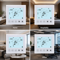 Termostato Eléctrico para Calefacción por Suelo Radiante HY603WE 16A, Control Remoto por Aplicación Tuya Smart, Bloqueo Infantil y Anticongelamiento, Suministro Directo de Fábrica
