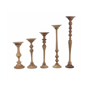 2025 Superb Design <b>Candle</b> Pillar <b>Holder</b> Lighting Accessories Indoor & <b>Outdoor</b> Decorative Wooden <b>Candle</b> <b>Holder</b> Stand - Product Image 4