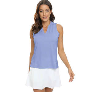 Débardeur pour femmes de qualité supérieure, sans manches, tissage, surface soyeuse, forme décontractée, mode estivale, fournisseur OEM ODM - Product Image 3