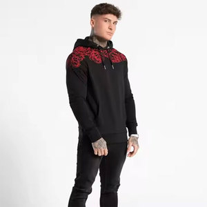 Sudadera con capucha de entrenamiento para hombre superventas de 2025 de alta calidad con logotipo personalizado, nuevo diseño para correr de invierno, teñido liso - Product Image 1