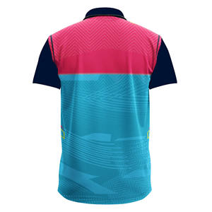 Maillots d'équipe de cricket personnalisables pour hommes, vêtements de sport durables respirants, uniformes imprimés par sublimation, légers et à séchage rapide - Product Image 2