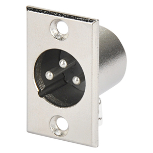 Connettore da Pannello per Microfono XLR 3 Poli - Product Image 1