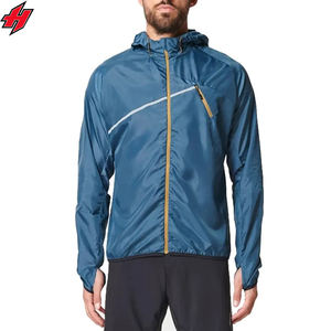 Stylish Men's Women's Outdoor Sportswear <b>Waterproof</b> Windbreaker <b>Jacket</b> Hood for Sun Rain Camping Winter <b>Thin</b> Canvas Material - Product Image 3