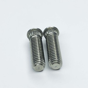 Good Price & OEM/ODM M2~M8 Flat Head Knurled Shoulder <b>Stud</b> Self-Clinching <b>Stud</b> <b>Press</b>-Fit <b>Stud</b> for Control Panels - Product Image 4
