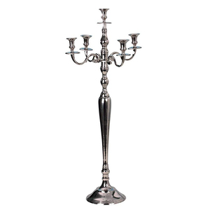 CANDELABROS METALICOS DECORATIVOS MODERNOS PARA BODA VELA PALO DE BODA MESA HECHA A MANO DECORACIÓN DE NAVIDAD PORTAVELAS - Product Image 5