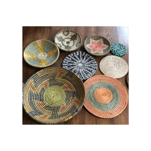 Décoration murale à suspendre Décoration de maison tissée en jonc de mer de haute qualité Artisanat Taille personnalisée du fabricant du Vietnam - Product Image 6