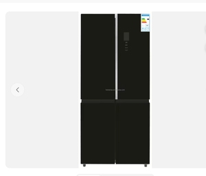 Refrigerador Inteligente para el Hogar de 630L, 4 Puertas, Color Negro, con Vidrio Templado, Refrigerador con Enfriamiento por Aire - Product Image 2