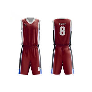 Uniforme de baloncesto de diseño único Uniforme de baloncesto de secado rápido Ropa deportiva Uniforme de baloncesto de precio de alta calidad - Product Image 5