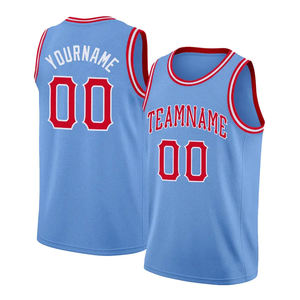 Camiseta de Baloncesto de Moda Personalizable, Uniforme de Baloncesto Unisex de Alta Calidad, Camisetas con Forro de Poliéster al por Mayor - Product Image 1