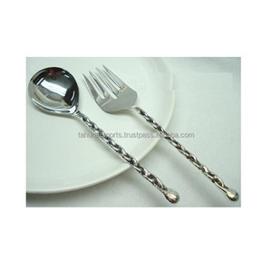 Juego de Cubiertos de acero inoxidable y Metal de diseño moderno, juego de cubiertos en vajilla disponible en tamaños personalizados - Product Image 2