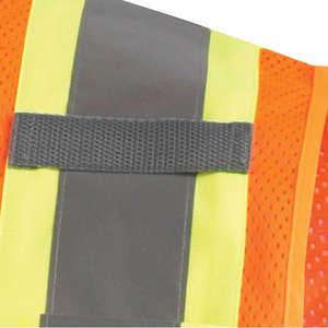 Chaleco de seguridad para exteriores para hombres con material reflectante Logotipo personalizable Características de seguridad de construcción Chaleco DE SEGURIDAD reflectante - Product Image 3