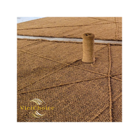 Voile d'ombrage en fibre de coco 100% agricole VietChoice Modèle Phoebe Multi-formes Fabriqué au Vietnam Qualité supérieure